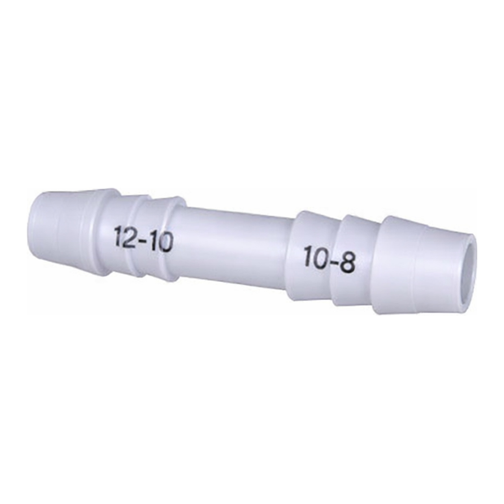 Waters Barbed Straight Connector, 1/4 in ID, Nylon