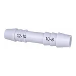 Waters Barbed Straight Connector, 1/4 in ID, Nylon