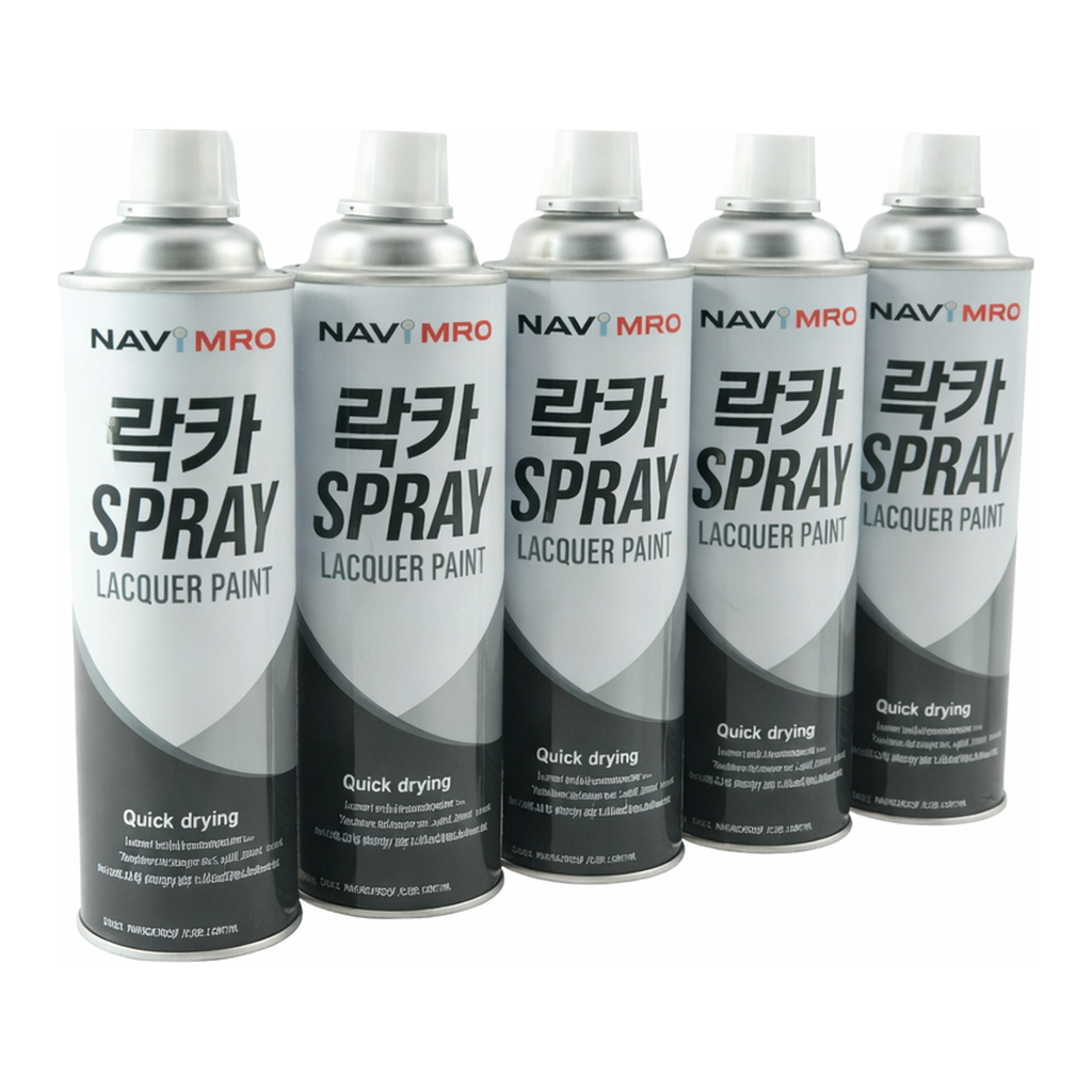 OFFICENEX [P]락카 스프레이(적색/420ml/1EA/NAVI)