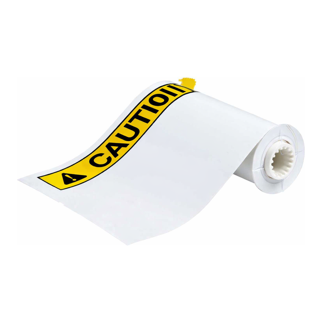 Brady General Purpose Pre-Printed ANSI CAUTION Vinyl Labels for BBP85 Printer