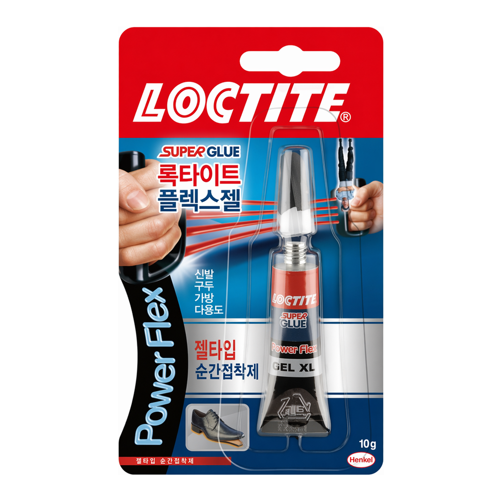 OFFICENEX 록타이트 수퍼글루 순간접착제 젤형 10g