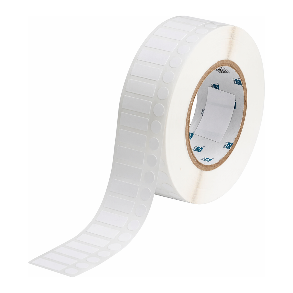 Brady Aggressive Adhesive Multi-Purpose Nylon Labels with Vial Top for 3" Core Printers