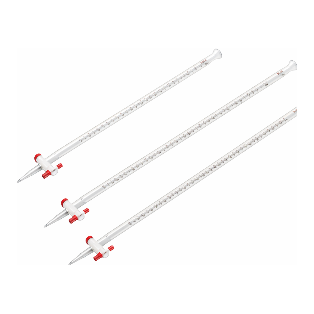 AS ONE Wide Mouth Burette(with PTFE Cock), 광구 뷰렛(PTFE 콕)