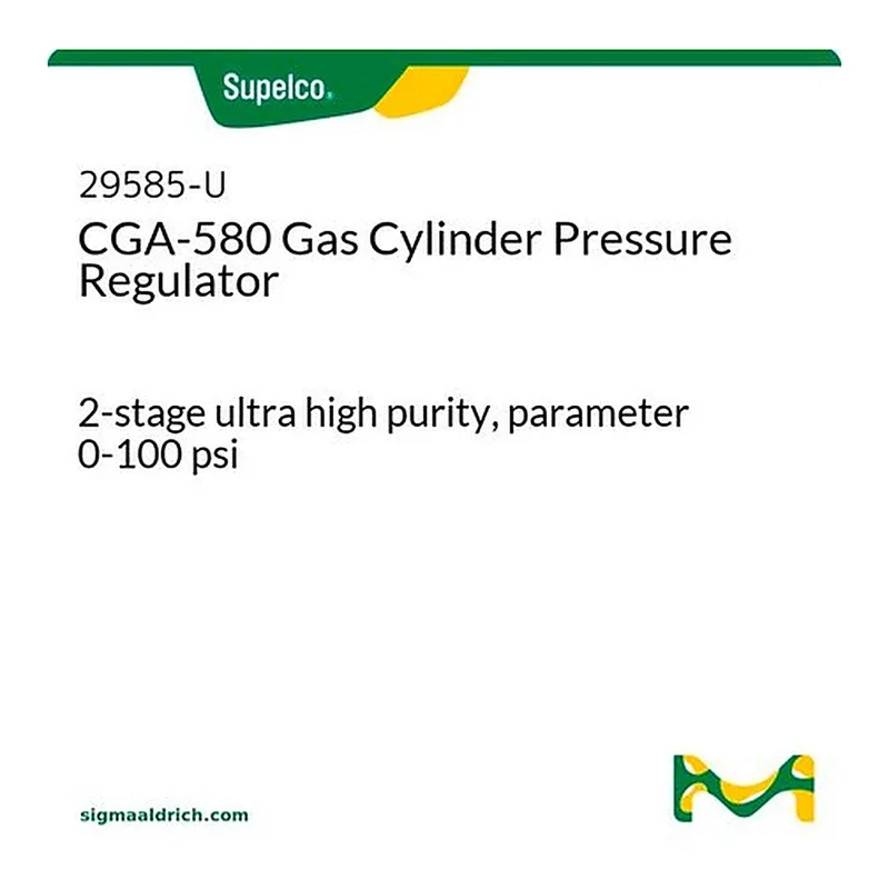 Merck CGA580 2-STAGE UHP (0-100 PSI) REGULATOR