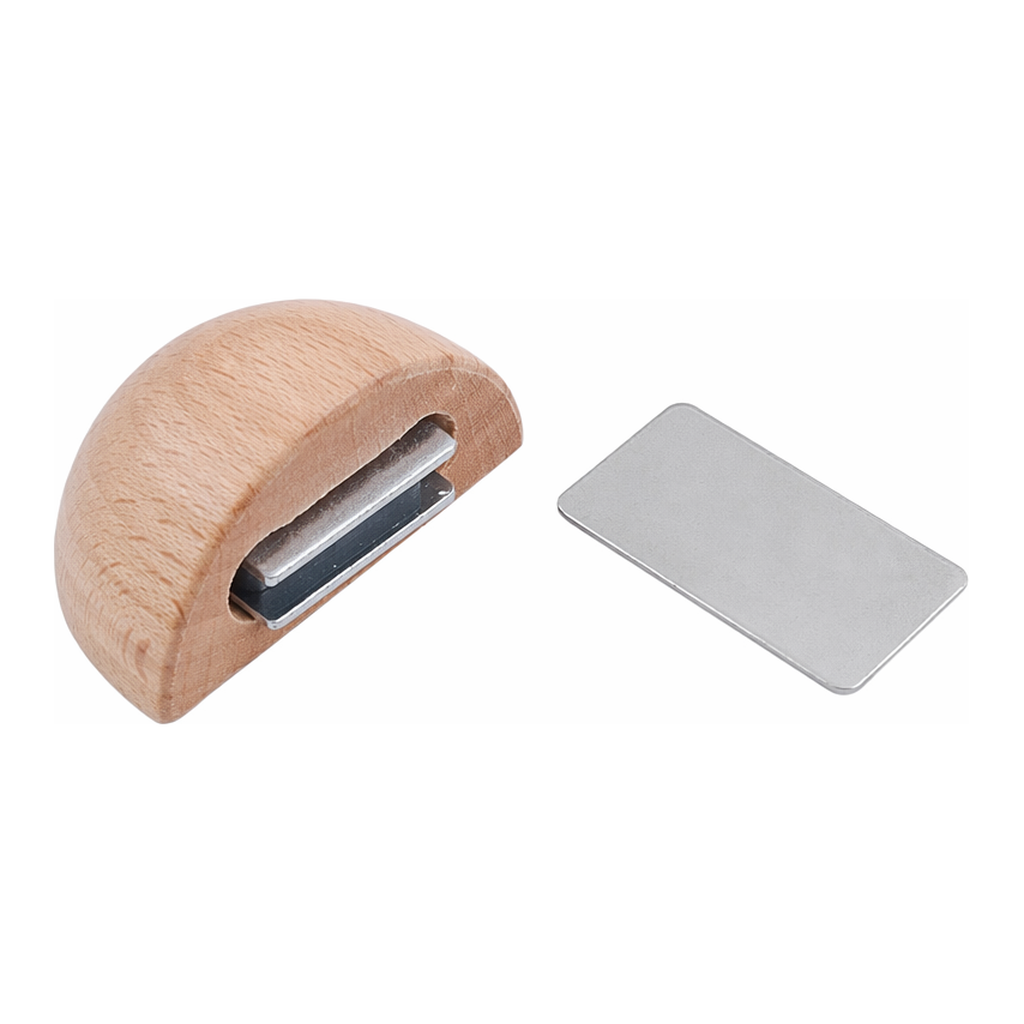 OFFICENEX [업체직송상품](CH)자석스토퍼(우드/반달/50*25mm)