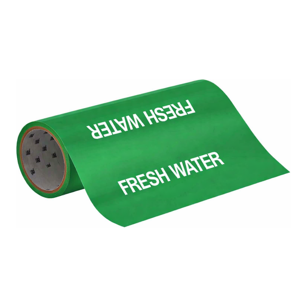 Brady FRESH WATER Roll Form Pipe Marker