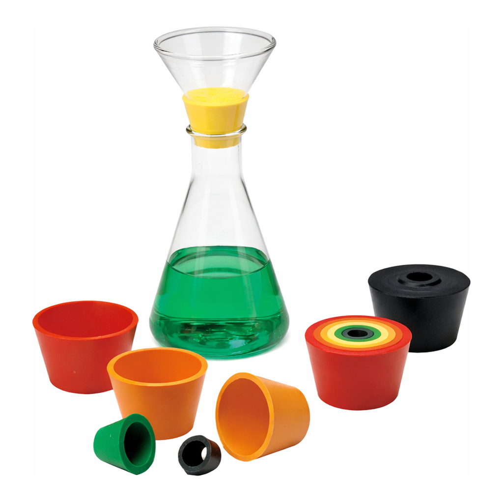 AS ONE Funnel Adaptor (6 pcs Set), 깔때기 어댑터 (6개 세트)