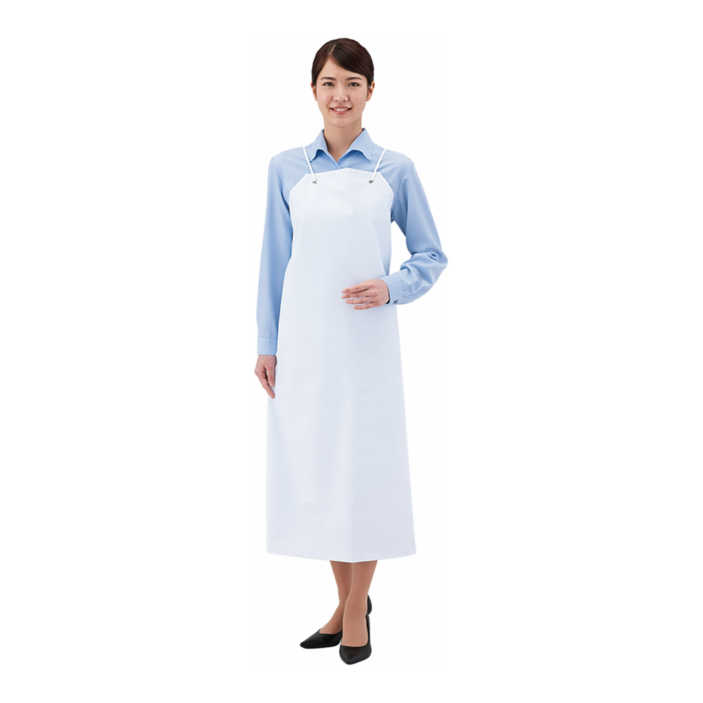AS ONE Vinylon Chest Apron, 비닐론 흉부 앞치마