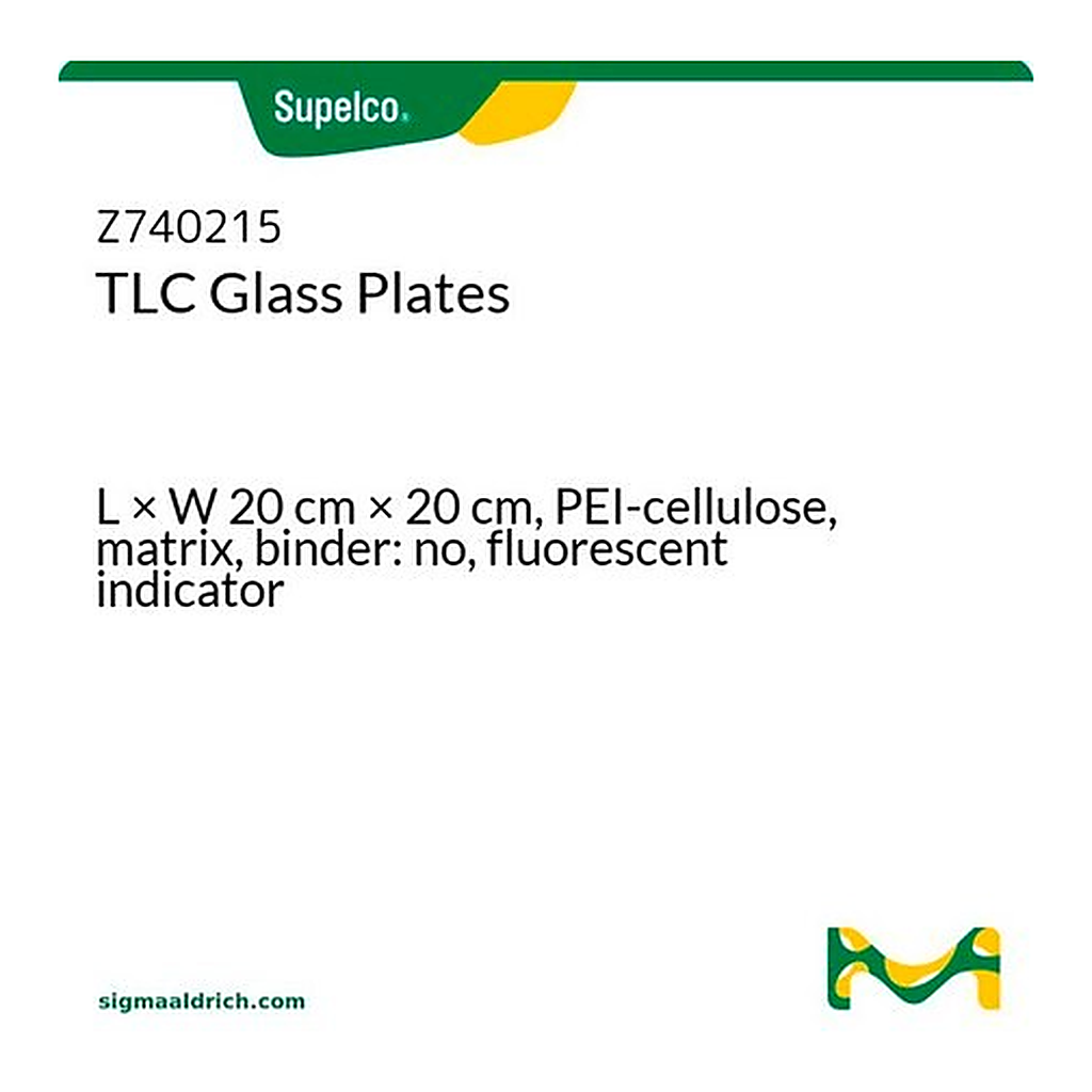 Merck TLC Glass Plates