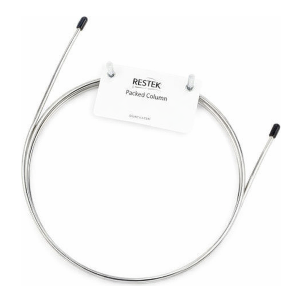 Restek Packed Column, 3% Rtx-1 Silcoport W 100/120 6ft, 2mm ID, Stainless