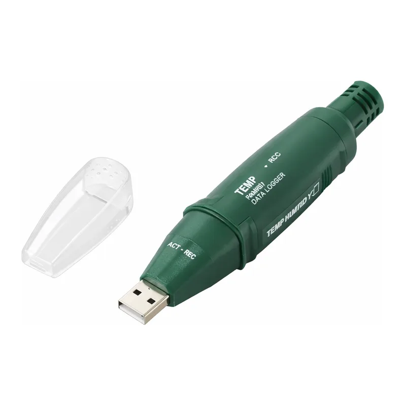 AS ONE Thermo-Hygro Data Logger with Barometer, 기압계 부착 온습도 데이터 로거