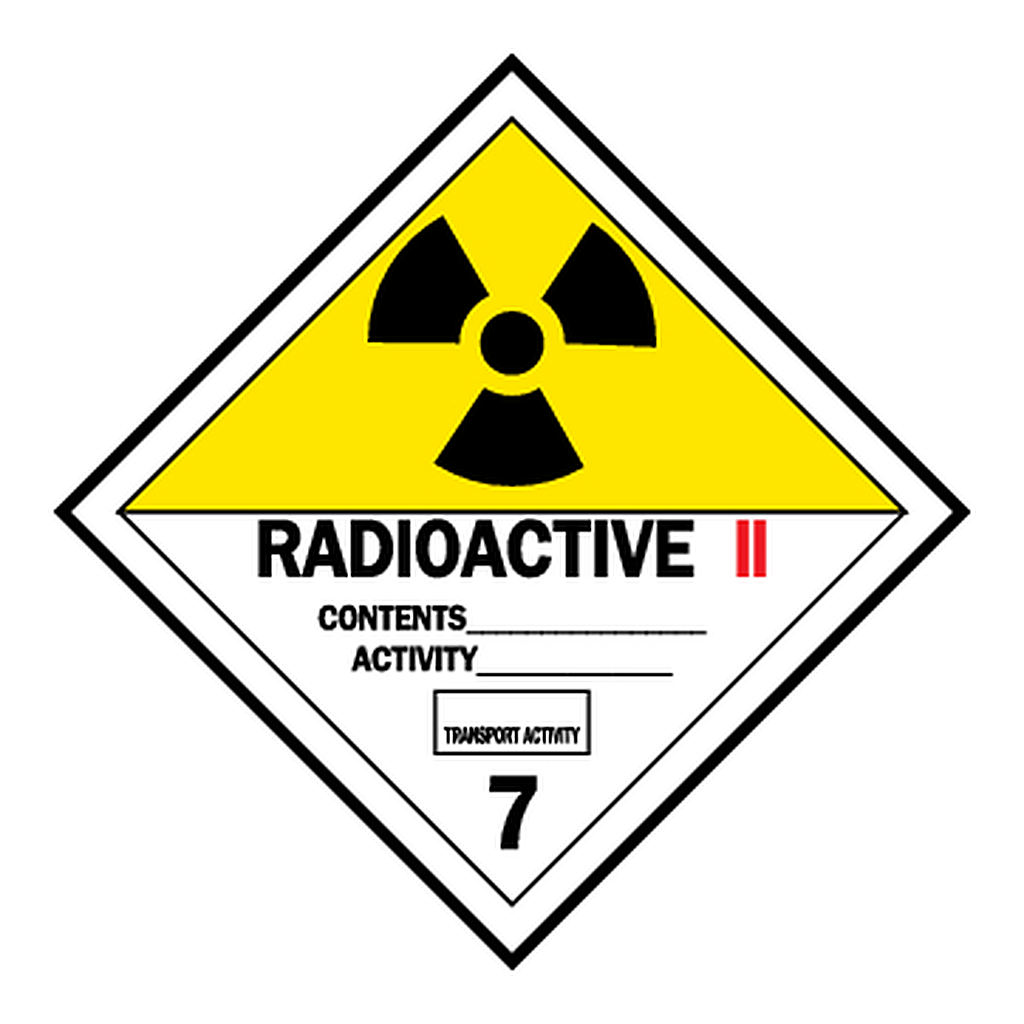 Brady Hazardous Material Shipping Labels