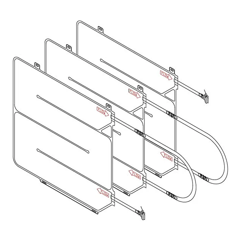 Thermo Fisher Scientific DHX Heat Exchanger BioProcess Container (BPC), ASI 26/77 film, ReadyMate connections, three 6-L BPCs