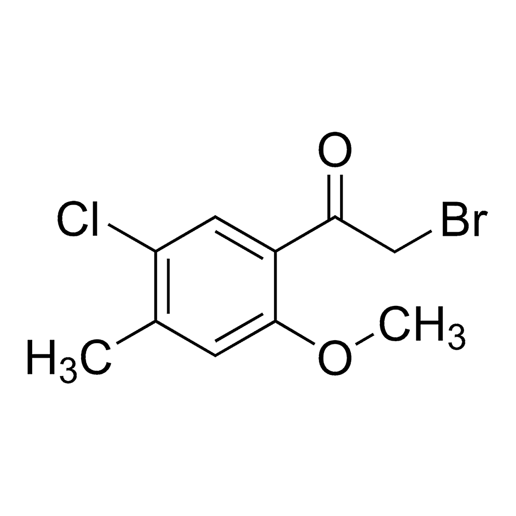 Merck 2-Bromo-1-(5-chloro-2-methoxy-4-methylphenyl)ethanone