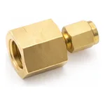 Agilent 1/8inch x 1/4inch brass tubing connector