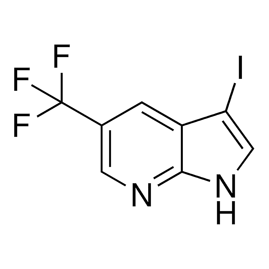Merck 3-Iodo-5-(trifluoromethyl)-1H-pyrrolo[2,3-b]pyridine