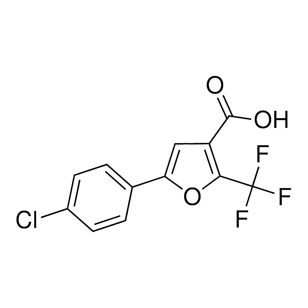 Merck 5-(4-Chlorophenyl)-2-(trifluoromethyl)furan-3-carboxylic acid