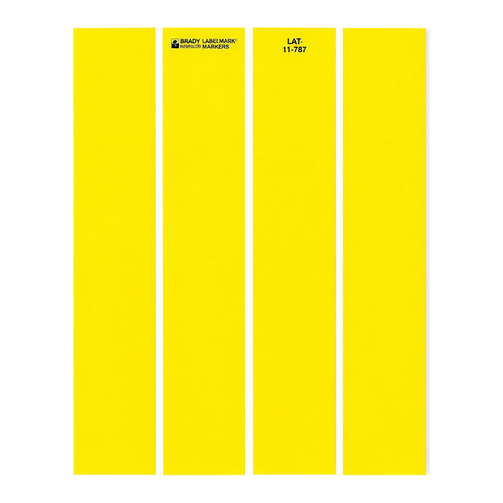 Brady LaserTab Series Polyester Labels