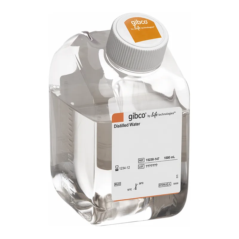 Thermo Fisher Scientific Distilled Water, 6 x 1 L