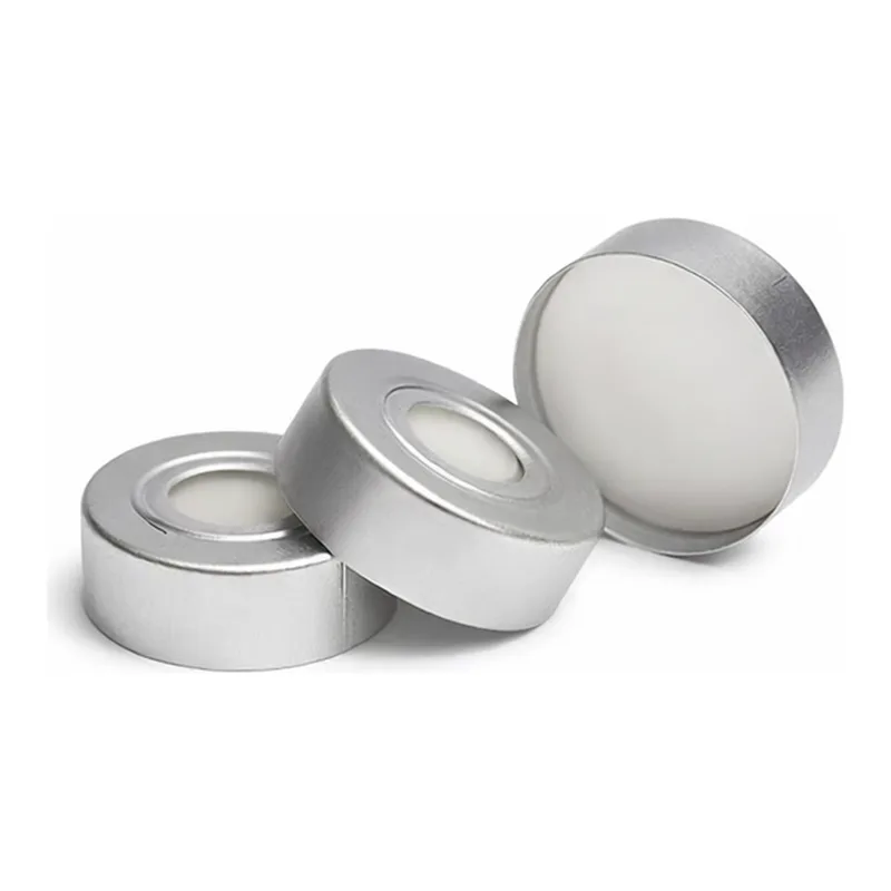Agilent Hdspc Al sfty crmp cap,PTFESi,20mm,100PK