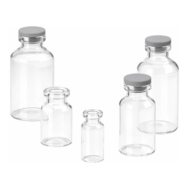 AS ONE Vial Bottle (with Butyl Rubber Stopper), 바이알 병(부틸 고무마개 부속)