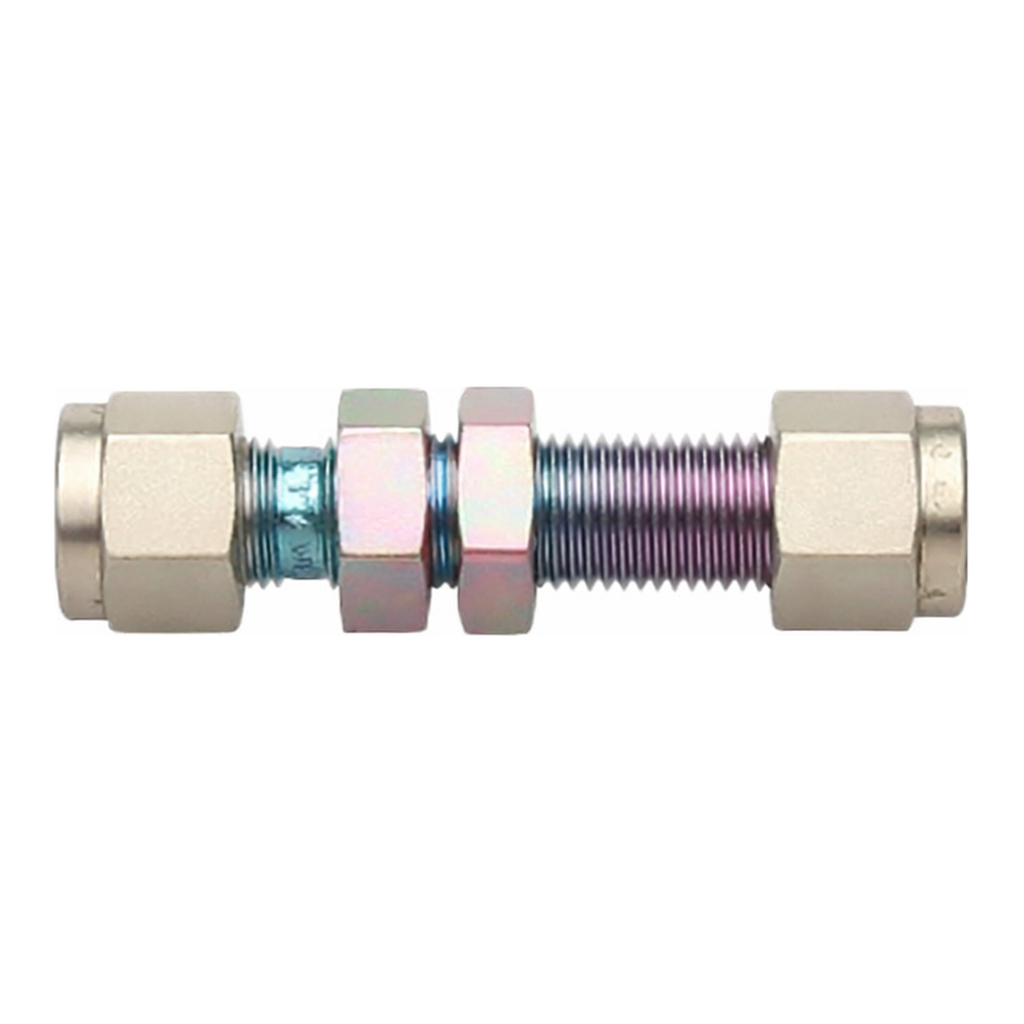Restek Silcosteel-CR Fittings, 1/8in Bulkhead Union Swagelok# SS-200-61
