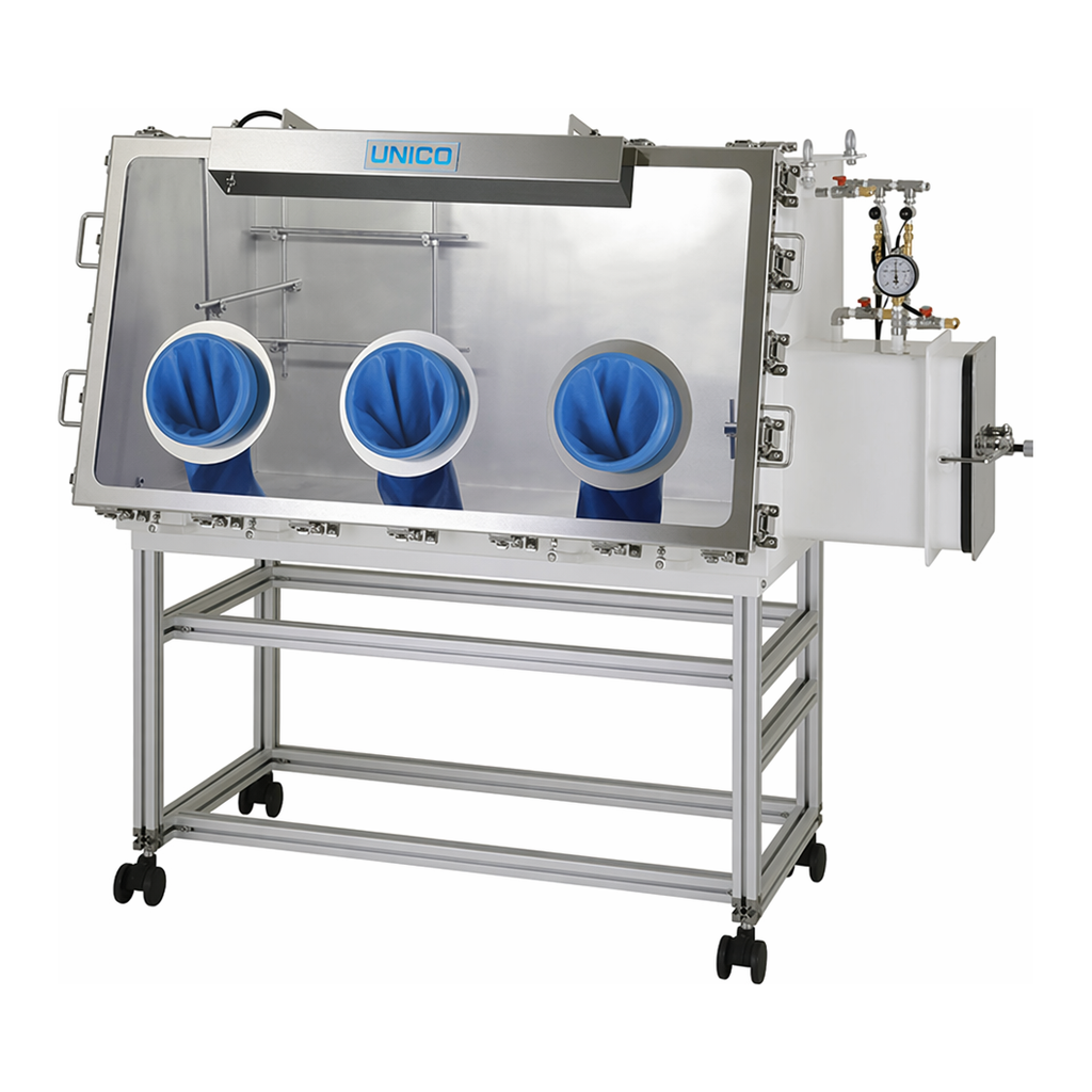 AS ONE Atmospheric Pressure Type Stainless Steel Glove Box, 스테인리스제 대기압형 글러브박스