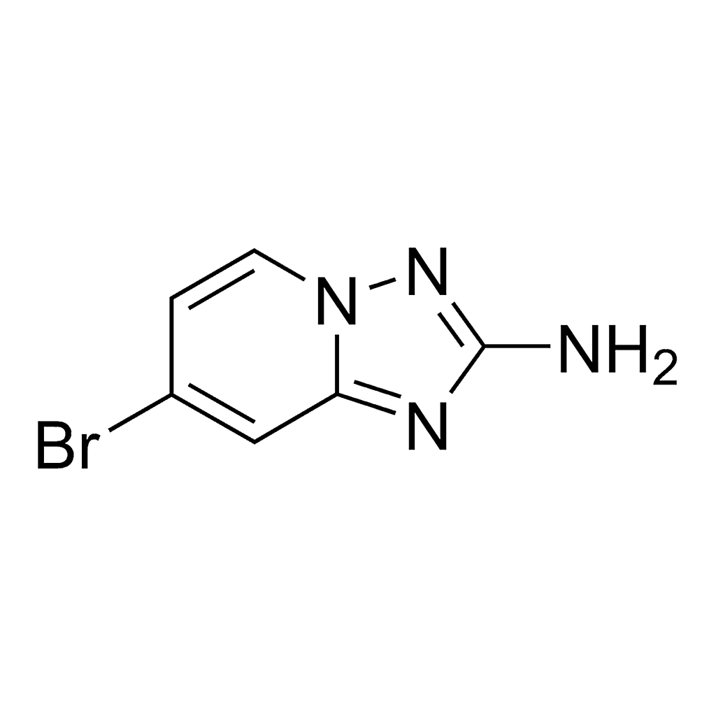 Merck 7-Bromo-[1,2,4]triazolo[1,5-a]pyridin-2-amine