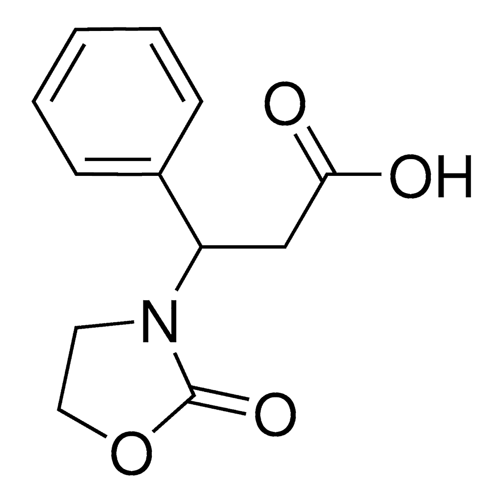 Merck 3-(2-Oxo-1,3-oxazolidin-3-yl)-3-phenylpropanoic acid