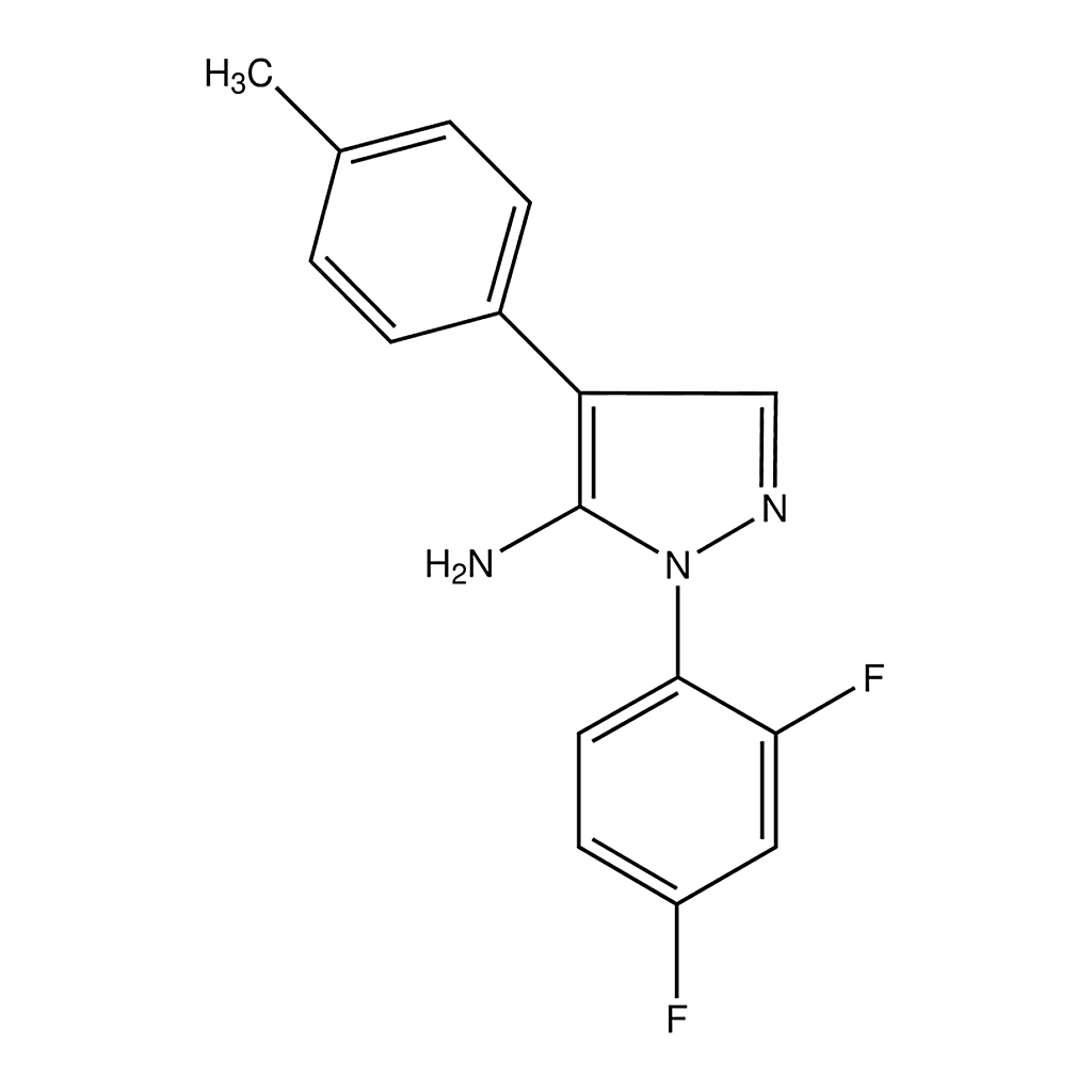 Merck 1-(2,4-Difluorophenyl)-4-p-tolyl-1H-pyrazol-5-amine