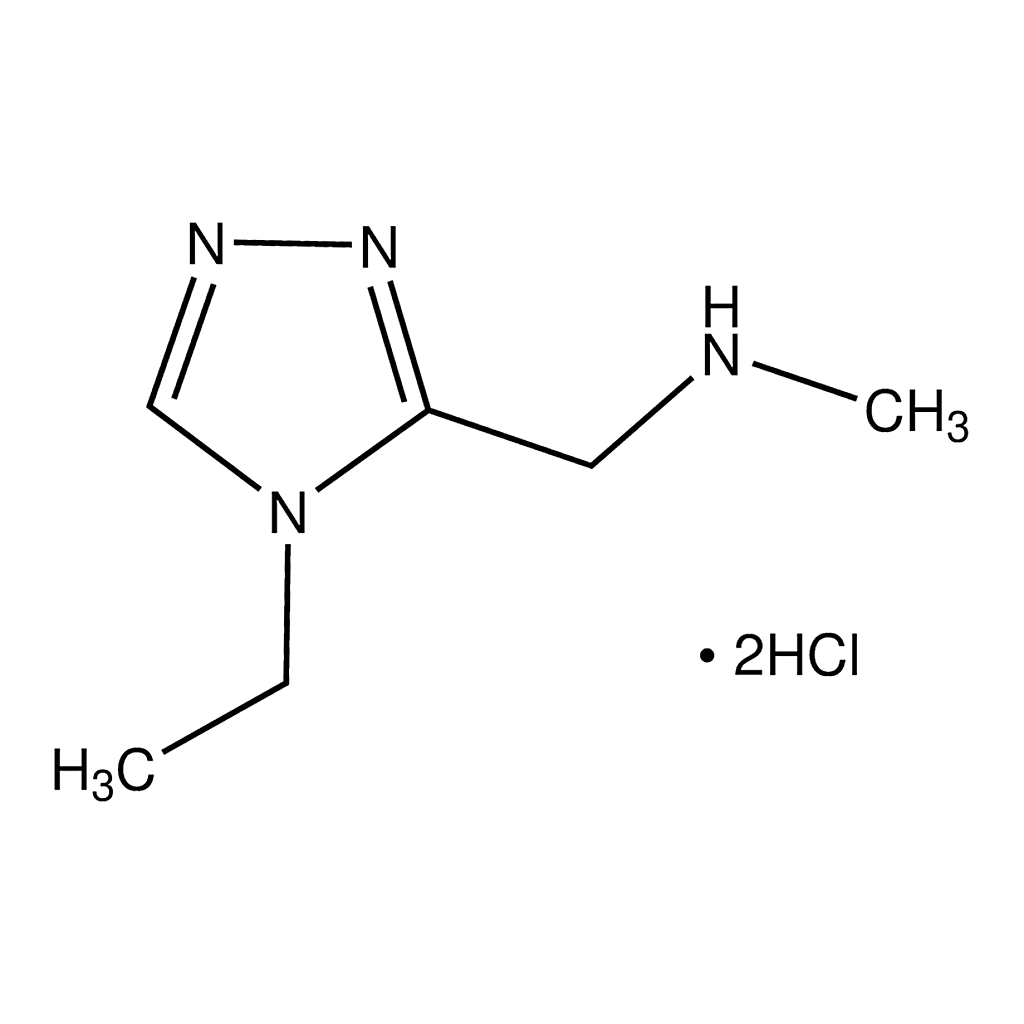 Merck 1-(4-Ethyl-4H-1,2,4-triazol-3-yl)-N-methylmethanamine dihydrochloride