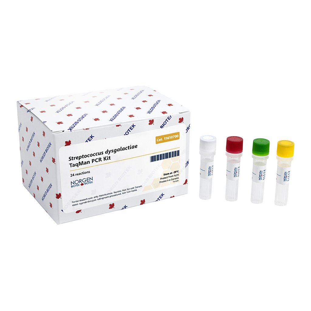 Norgen Streptococcus dysgalactiae TaqMan PCR Detection Kits