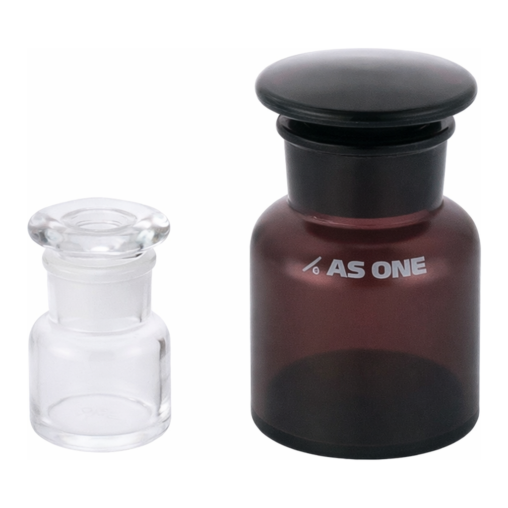 AS ONE Reagent Bottle Glass, 광구단형스토퍼병