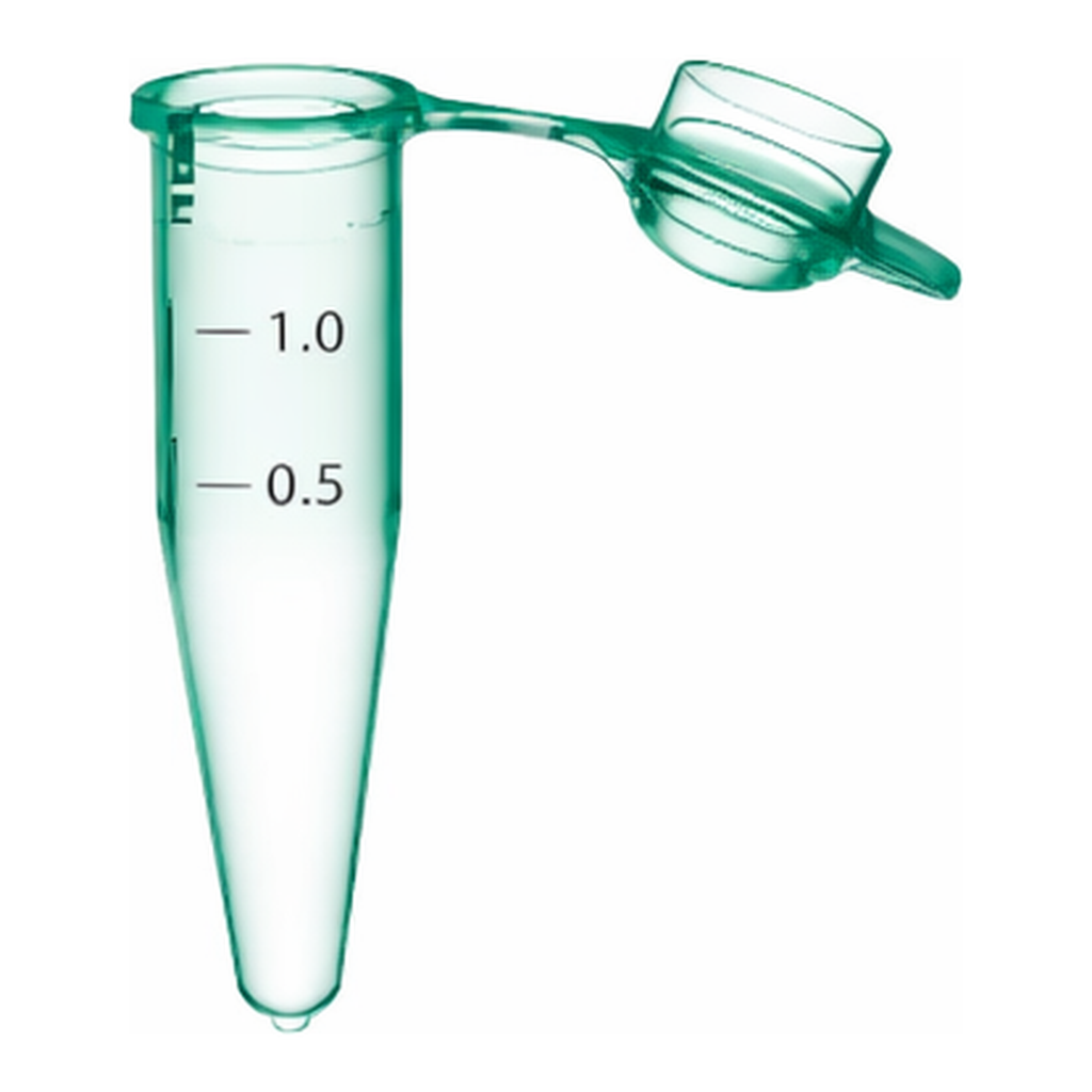 Greiner Bio One SAPPHIRE PCR TUBE, 0.2 ML, PP, GREEN, WITH ATTACHEDDOMED CAP, 1.000 PCS./BOX
