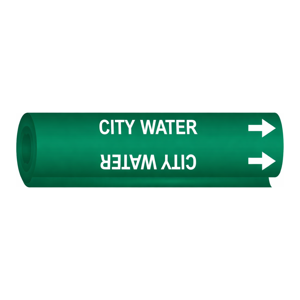 Brady CITY WATER High Performance Pipe Marker