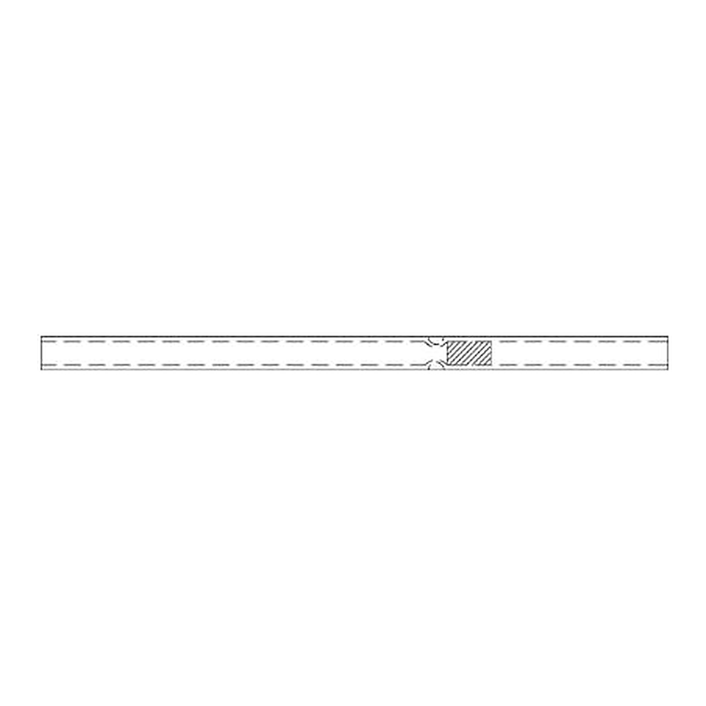 Restek Split/Splitless Liner, 3.5 mm x 5.0 x 95 for Shimadzu GCs, Standard Deact., w/CarboFrit, 5
