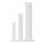 Merck Azlon Hexagonal Base Polypropylene Cylinders with Molded Graduations