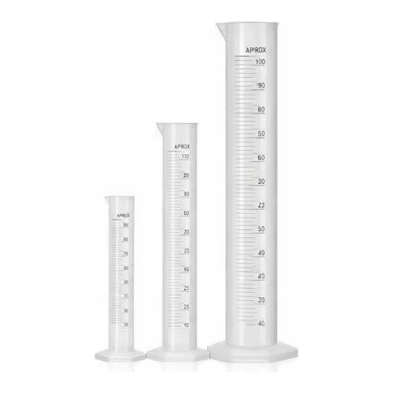 Merck Azlon Hexagonal Base Polypropylene Cylinders with Molded Graduations