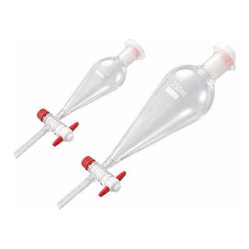 AS ONE Separatory Funnel (with PE Stopper), 분액깔때기(PE마개)