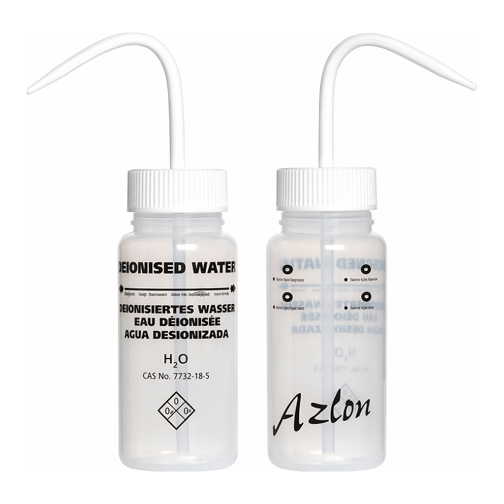 Merck AzlonÂ Multi-Lingual Unvented Wash Bottles