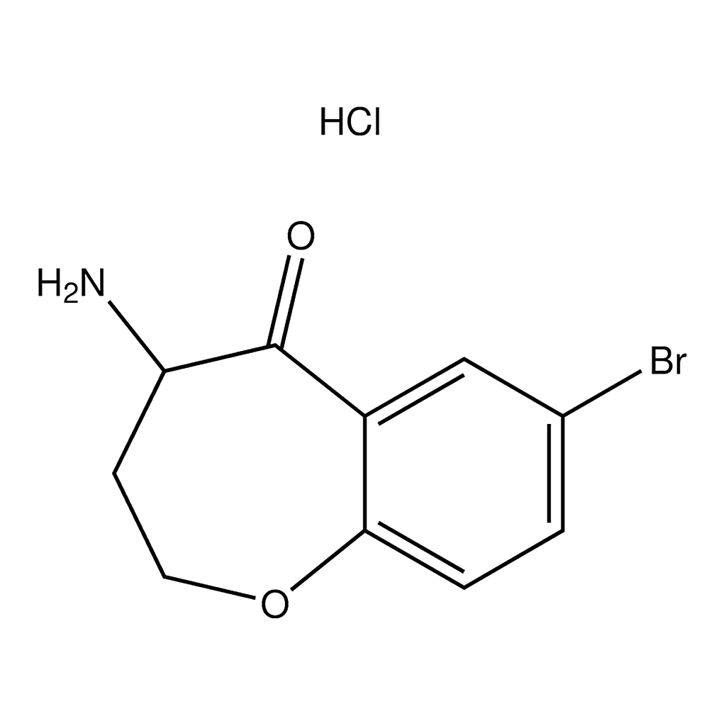 Merck 4-Amino-7-bromo-3,4-dihydrobenzo[b]oxepin-5(2H)-one hydrochloride