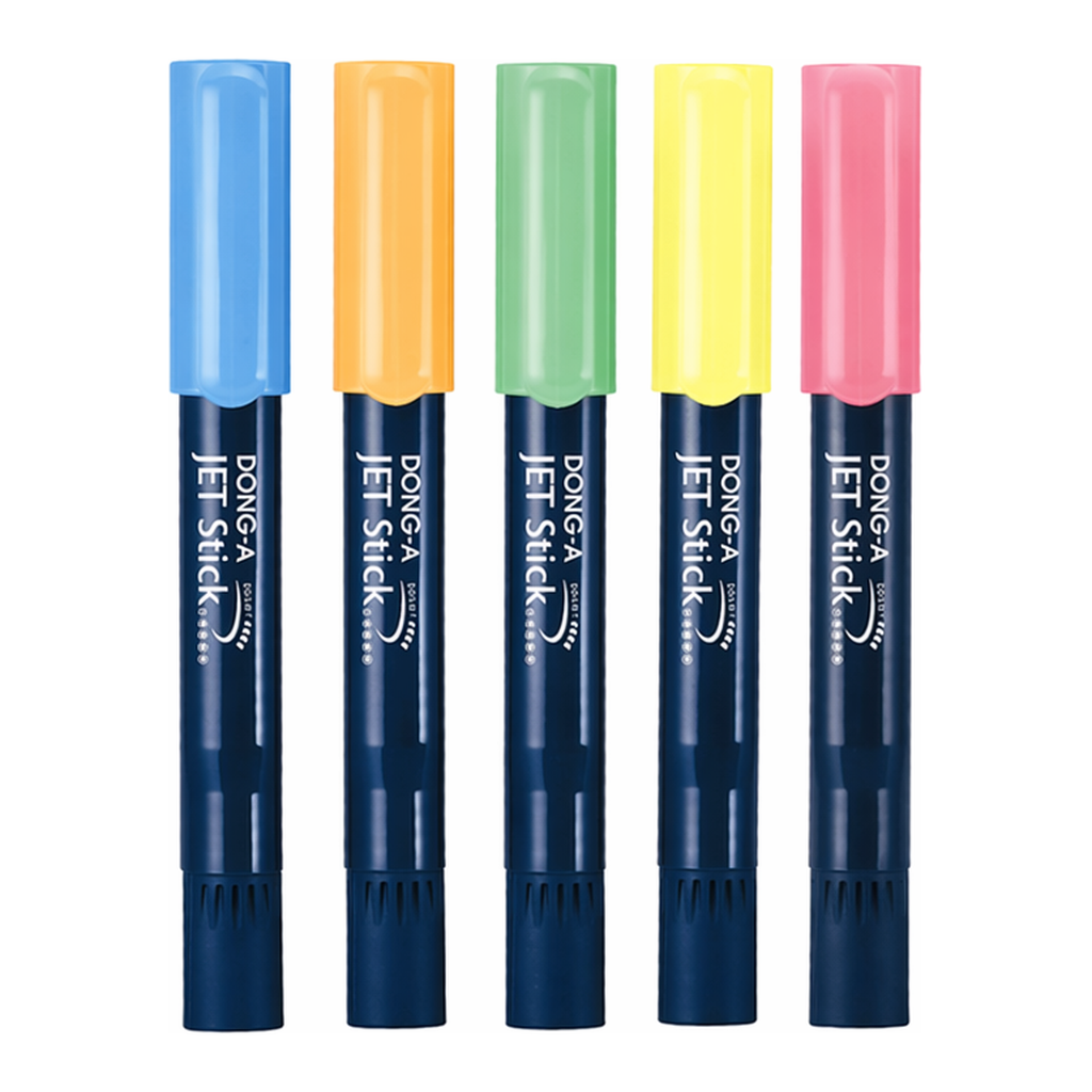 OFFICENEX 동아 타원제트형광펜5색세트(4.0mm)