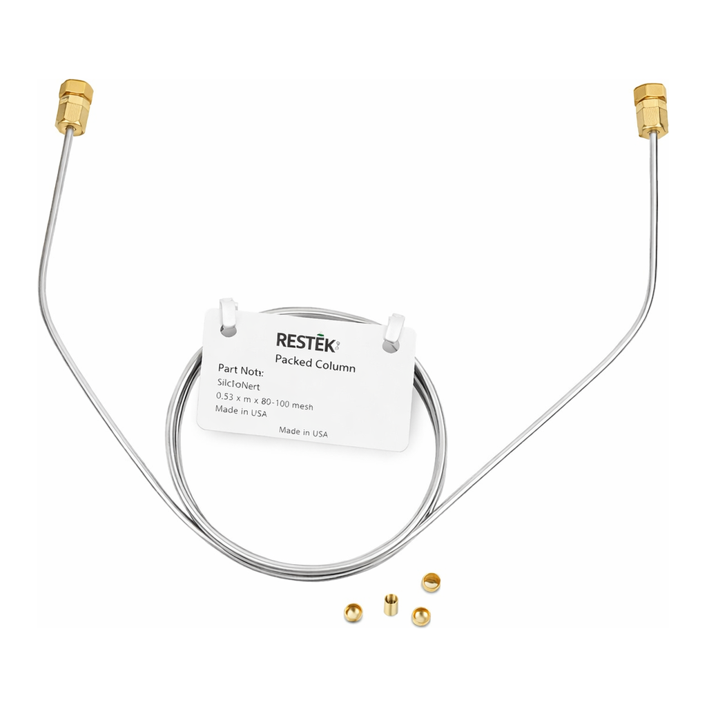 Restek Packed Column, Molesieve 5A 60/80 6', 2mm ID, SS, HP