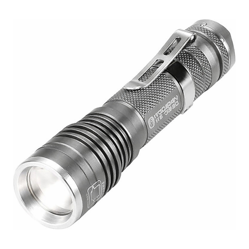 OFFICENEX [P]크리 XM-L2-U3 LED 충전줌라이트(실버/배터리겸용/밝기(lm):최대 1198/NAVI)