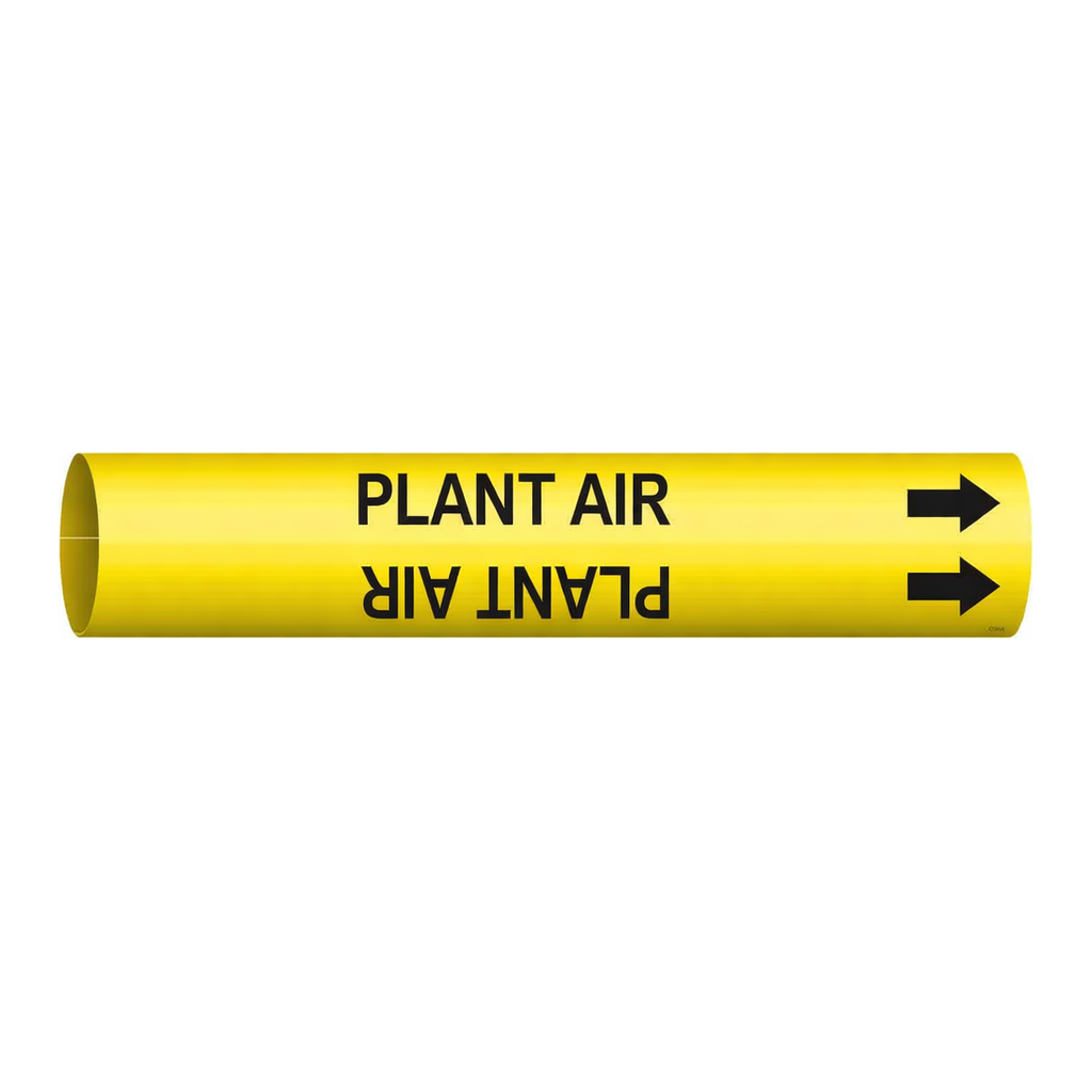 Brady PLANT AIR Snap-On Pipe Marker