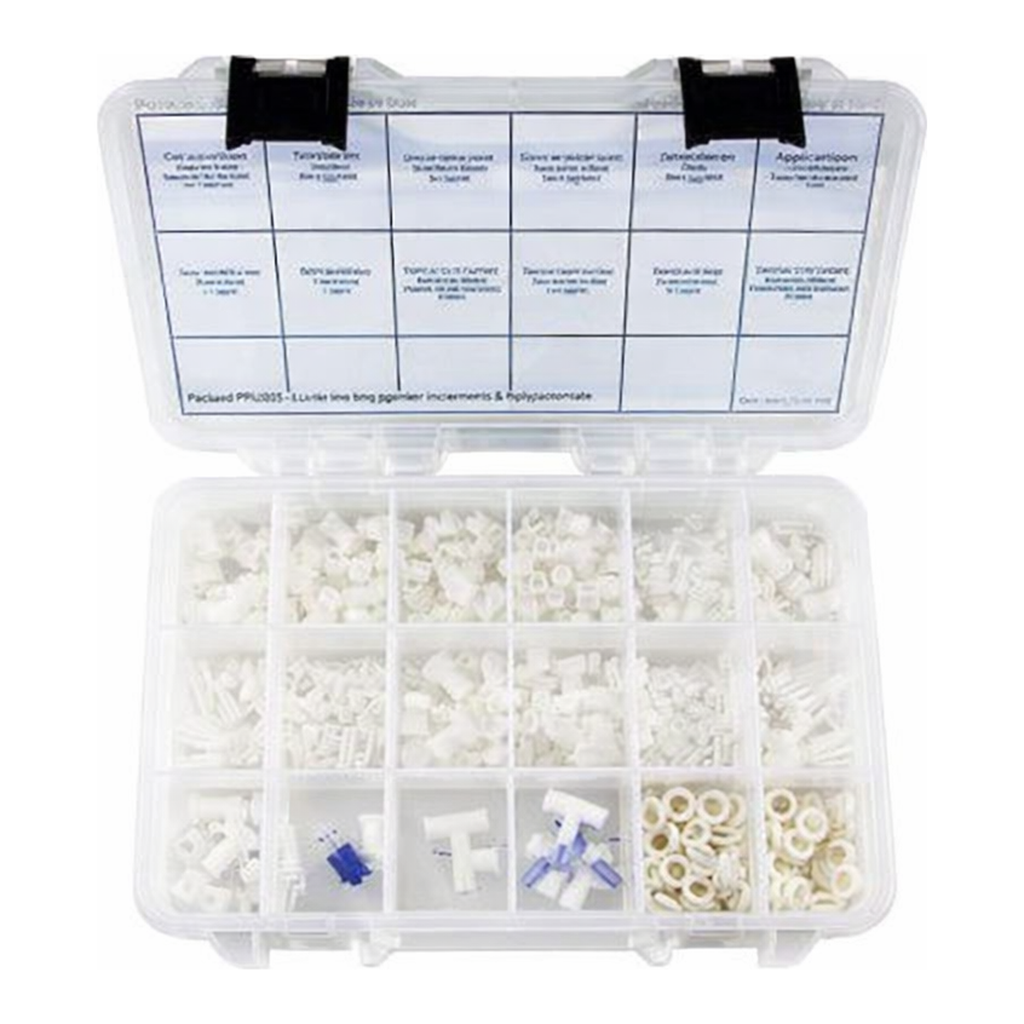 WPI 504954 / 루어-튜빙 커플러 모음 키트(Luer-to-Tubing Coupler Assortment Kit), polypropylene[1EA/PK]