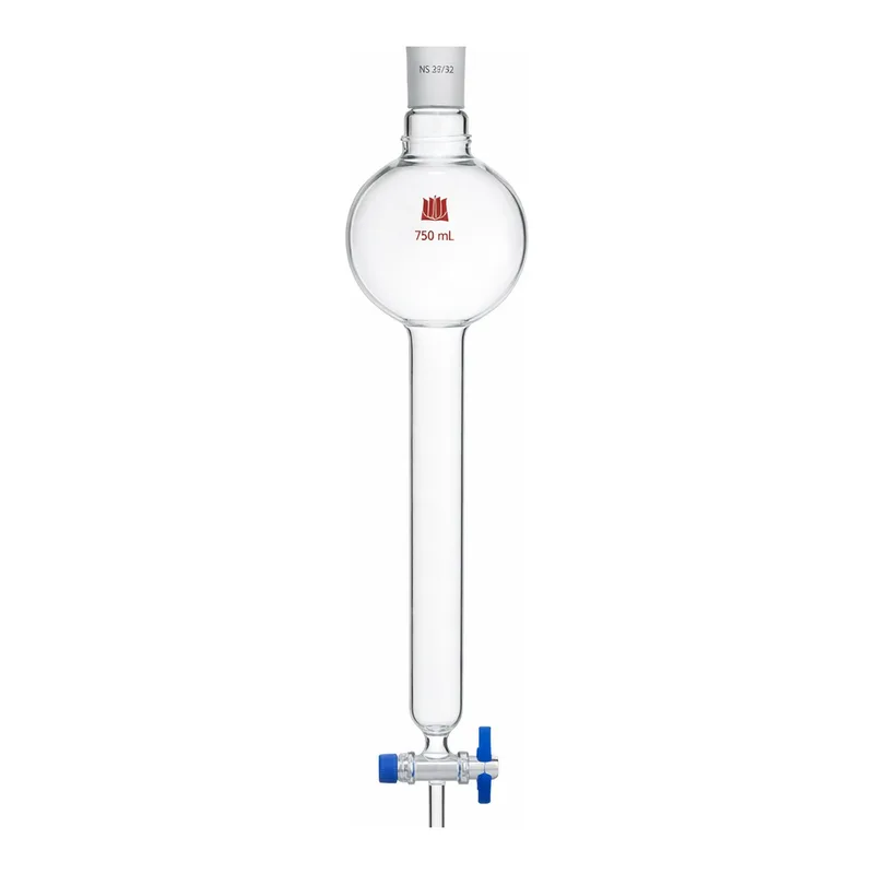 Merck Synthware(TM) chromatography column with reservoir and PTFE stopcock