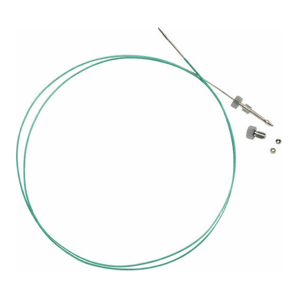 Restek Capillary SS Tubing 800mm x 0.17mm ID with fittings