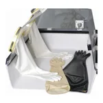 Merck Plas-Labs nitrile glove box gloves