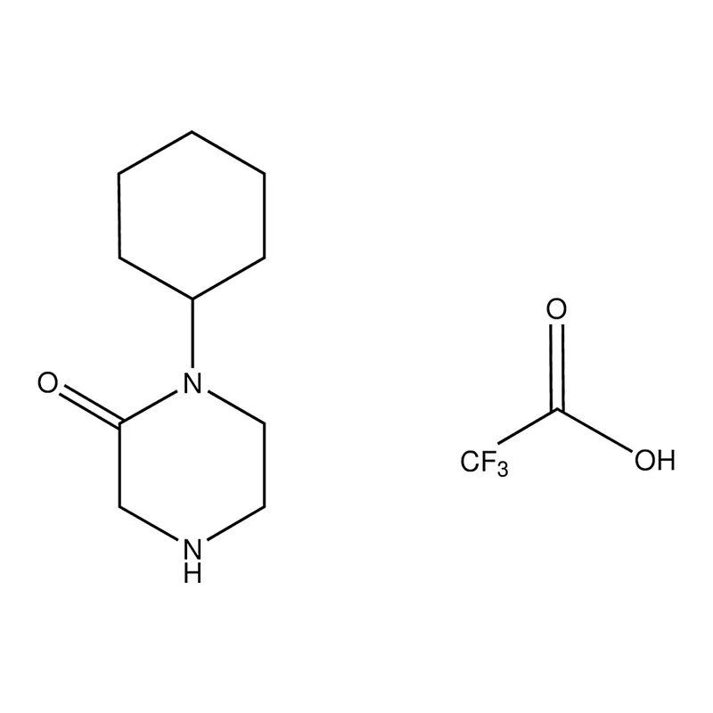 Merck 1-Cyclohexylpiperazin-2-one trifluoroacetate